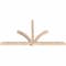 Ekena Millwork Redmond Smooth Timber Gable Bracket, Douglas Fir, 96"W x 52"H x 3 1/2"D x 3 1/2"F, 13/12 Pitch GBW096X52X0404RED00SDF - alternate 4